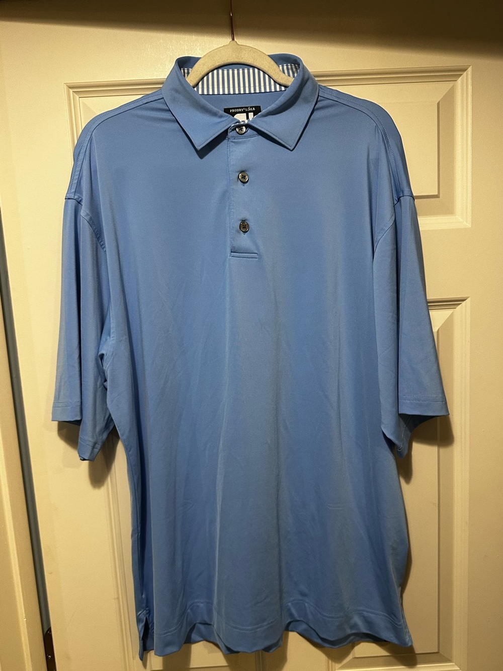 Men's XXL Blue FootJoy Golf Polo